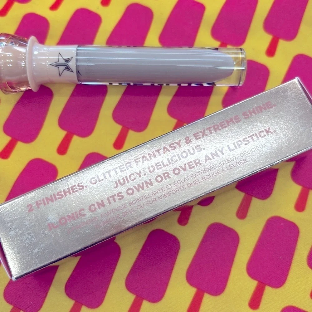 Brand New JEFFREE STAR THE GLOSS SILK ROPE Full Size Lip Gloss Pigmented Neutral